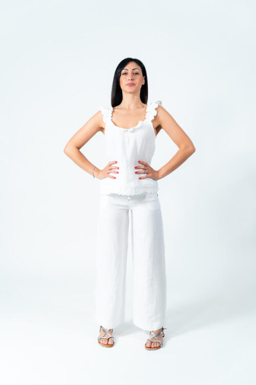 Markup Pantalone Fluido Lino MW265004