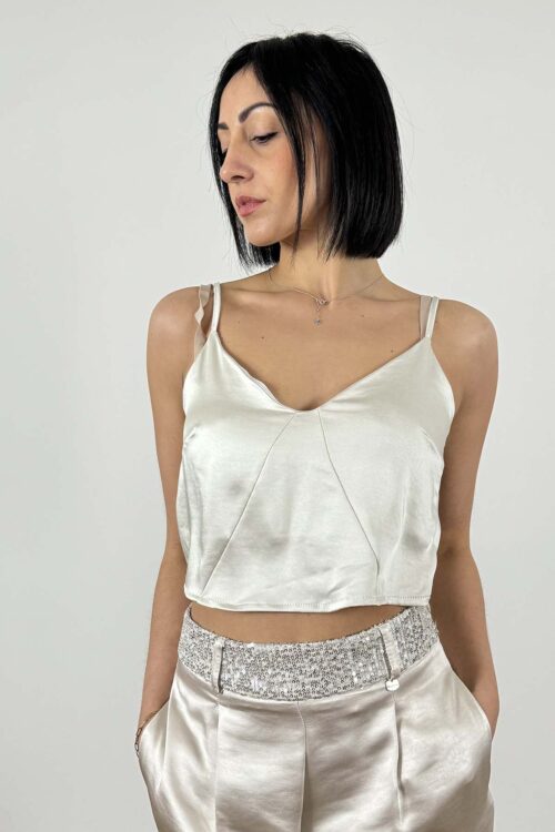 Markup Top Donna Raso Crop MW461305