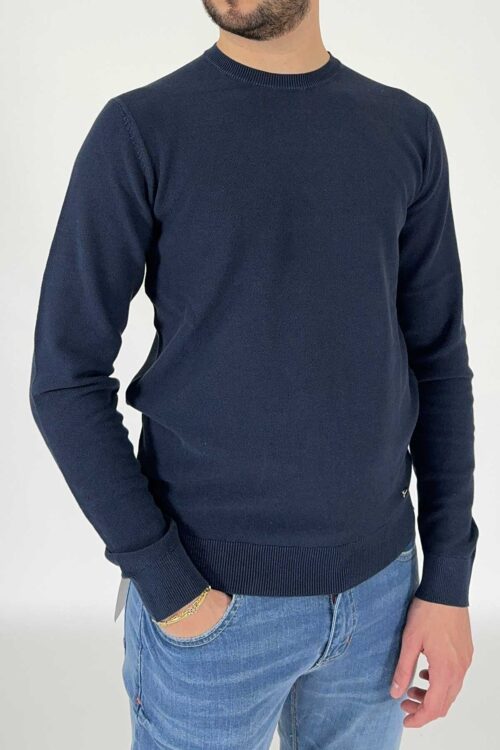 Markup Maglia Girocollo Punto Milano MK690012 - Blu