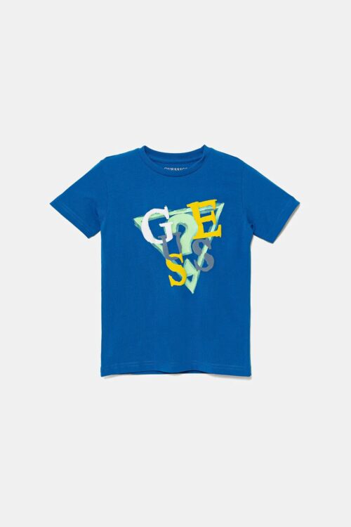 Guess T-Shirt M/C Bimbo N5GI10 K8HM4 - Bluette
