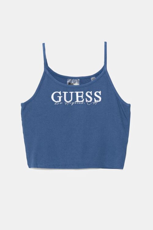 Guess Top Ragazza Logato J5GI37 K8RT2 - Indaco