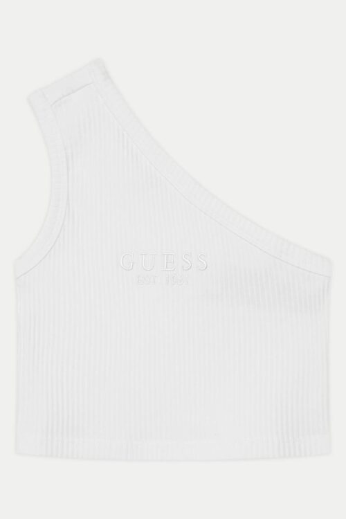 Guess Canotta Monospalla Ragazza J5GI27 KCSK4 - Bianco