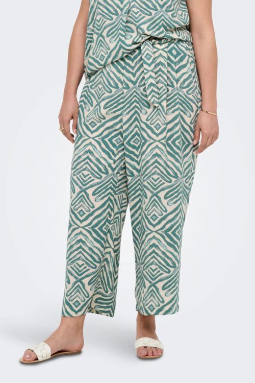 Only Carmakoma Pantapalazzo Fantasia Carshilla 15349334 - Verde