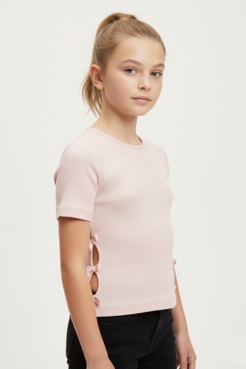 Only T-Shirt Ragazza M/C Kognessa 15349539 - Rosa confetto