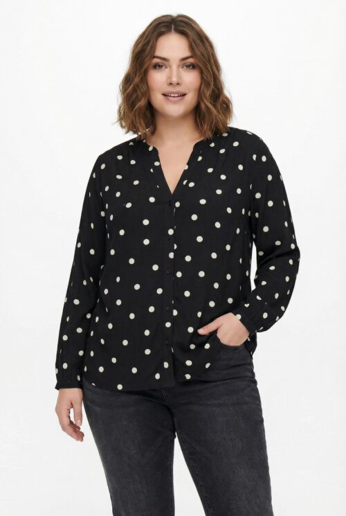 Only Carmakoma Blusa Over M/L 15329073 - Pois