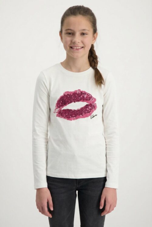 Only T-Shirt Ragazza M/L Kogkita 15332336 - Panna