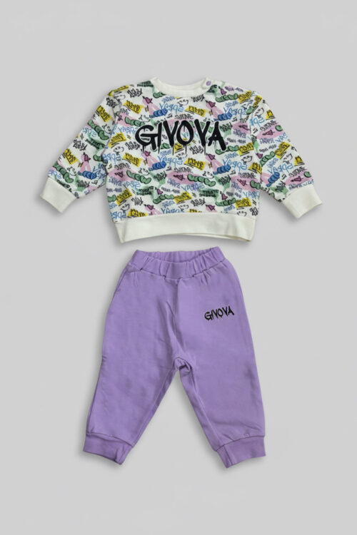 Givova Tuta Felpa Neonata CFN504G -Glicine