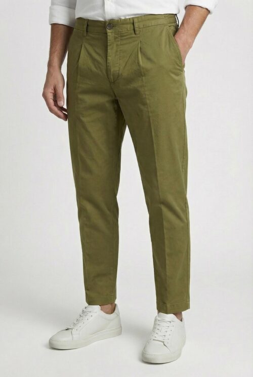 Markup Pantalaccio Popeline MK1950103 - Militare