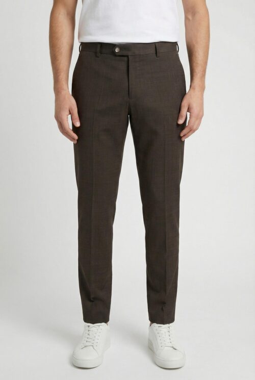 Pantalone Regular Fit MIAMI -Marrone