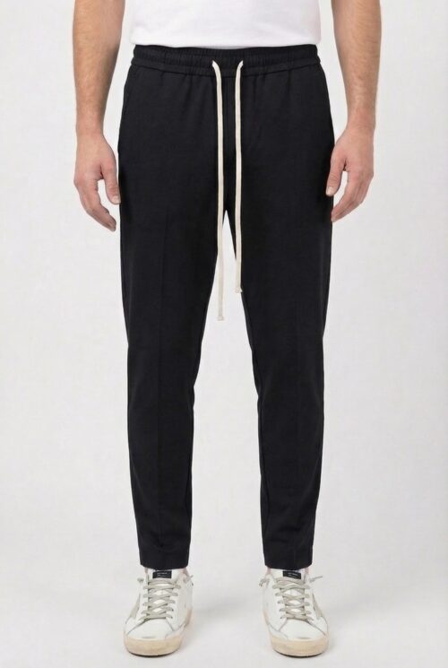 Pantalone Japan Fit con Coulisse SIVIGLIA - Nero