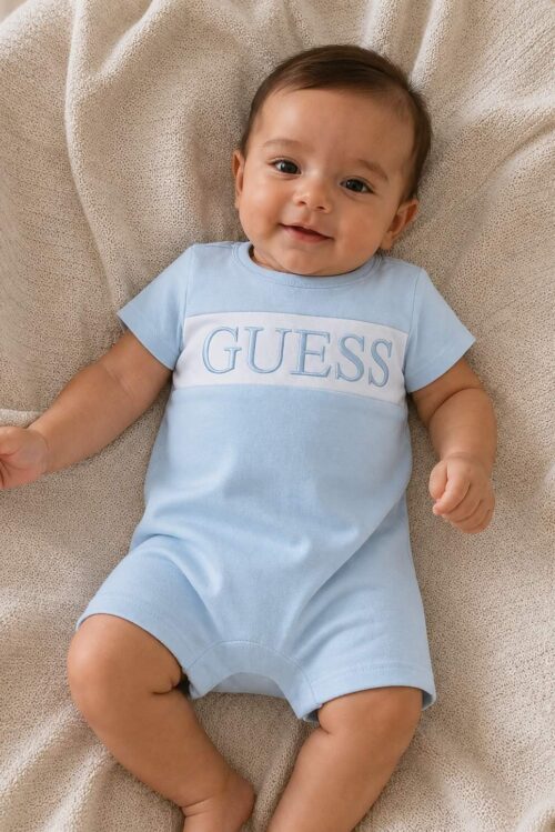 Guess Pagliaccetto Neonato H6GW01 K6YW1 - Cielo