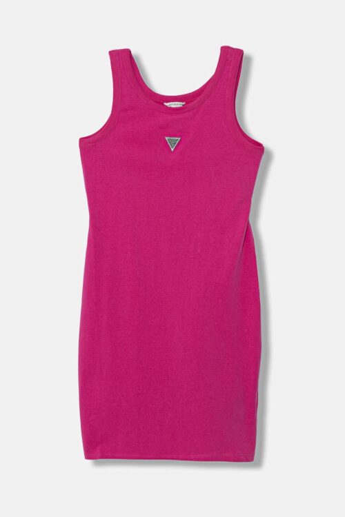 Guess Abito Smanicato Ragazza Cotone J6GK30 J1314 - Fucsia