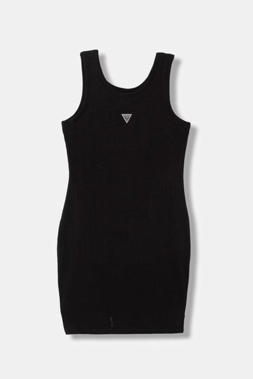 Guess Abito Smanicato Ragazza Cotone J6GK30 J1314 - Nero