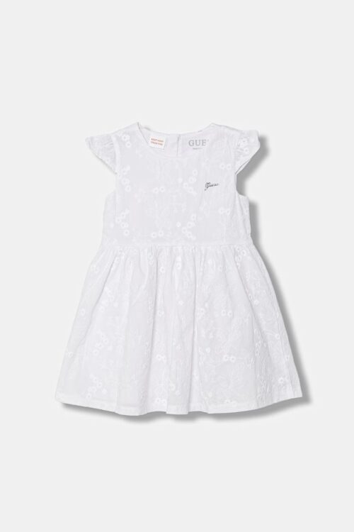 Guess Vestina Bimba M/C in Pizzo K6GK09 WH710 - Bianco