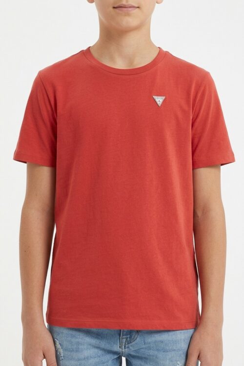 Guess T-Shirt Ragazzo M/C Girocollo L5YI38 K5M20 - Rosso