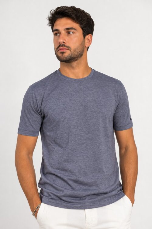 Datch T-Shirt Basic DM9304 - Blu