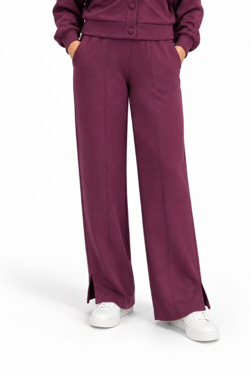 Markup Pantalone in Interlock con Spacchi MW2620011 - Vinaccia
