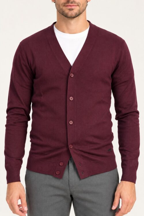 Datch Cardigan in Maglia DM10068 - Vinaccia