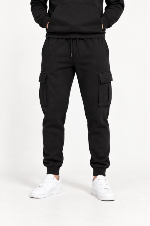 Datch Pantalone Felpa con Tasconi DM9502 - Nero