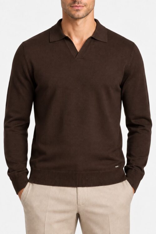 Markup Polo Derby M/L F.12 Viscosa MK2900005 - Moro