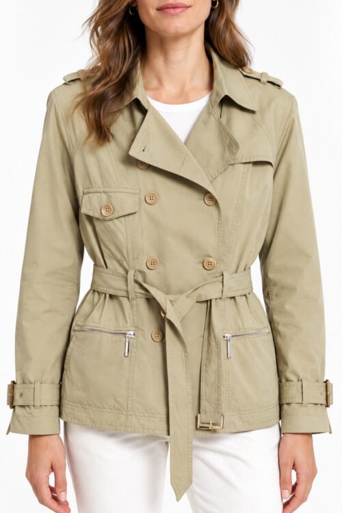 Phard Trench Corto Donna ROX - Ecru
