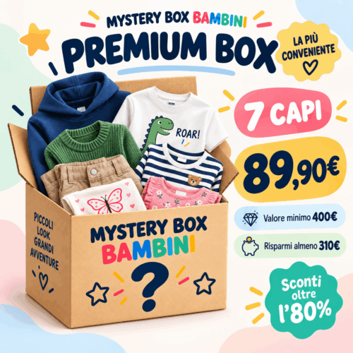 Premium Box Bambini – 7 capi
