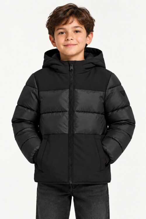 Guess Giubbotto Ragazzo L6BL03 W3945 - Nero