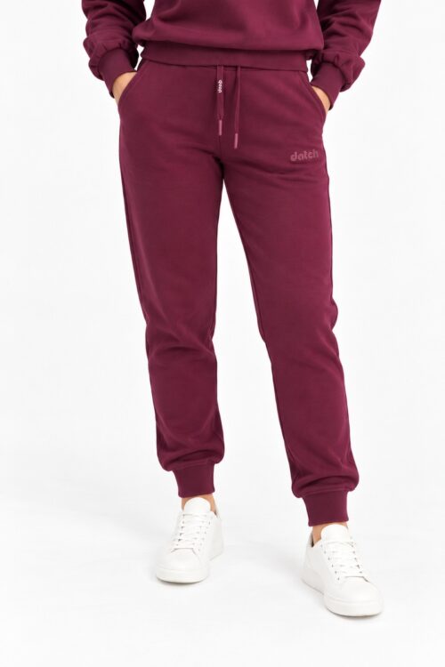Datch Pantalone Felpa con Polsini DW2201 - Mosto