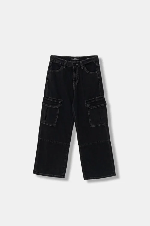 Guess Jeans Ragazzo Oversize Cargo L5BA03 D5JL0 - Nero